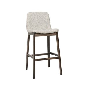 Elsa Scandinavian-Style Upholstered Counter or Bar Stool