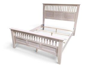 Outlet: Oak Siesta Mission Queen Bed In-Stock