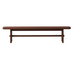 Topanga  Solid Wood Backless Dining Bench