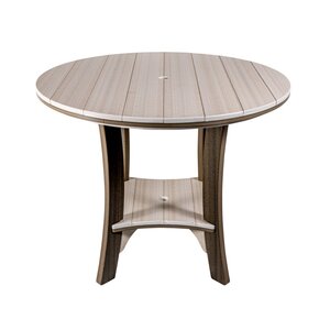 Poly Outdoor Serenity Round Dining Table
