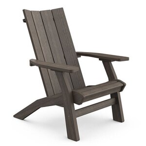 Poly Outdoor Island Adirondack Chair