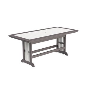 Poly Outdoor Farmhouse Mission Dining Table