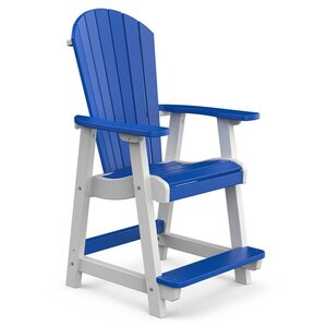 Poly Outdoor Empress Counter or Bar Chair with Swivel Option
