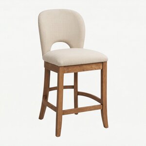 Harbor Haven Upholstered Counter or Bar Stool