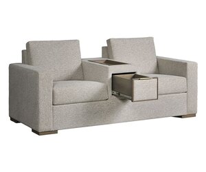 Shenandoah Contemporary Loveseat with Center Console