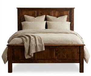 Old World Mission Panel Panel Bed