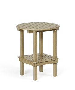 Leisure Lawns Poly Double Tier Outdoor Bistro Table
