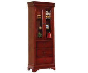 San Marco Side Bookcase with Drawers