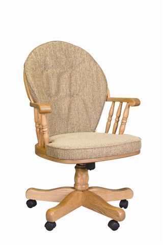 Amish Heritage Swivel Dining Room Chair Or Office Amish Heritage Swivel Dining Room Chair Or Office