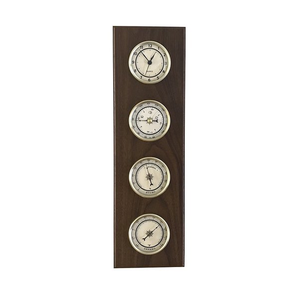 Amish Handcrafted Solid Wood Weather Station