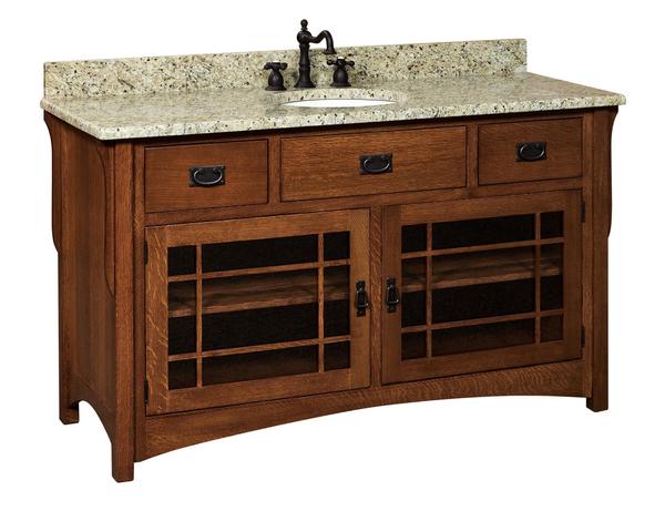 Maple L-Shaped Vanity Organizer