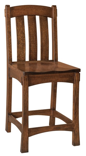 Amish Salisbury Mission Counter and Bar Stool