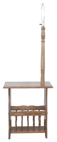 Amish Square Magazine Rack End Table With Lamp Ask Us A Question Amish Square Magazine Rack End Table