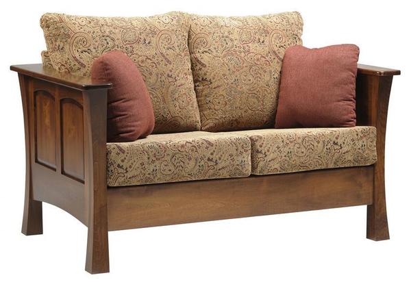 Amish Woodbury Loveseat