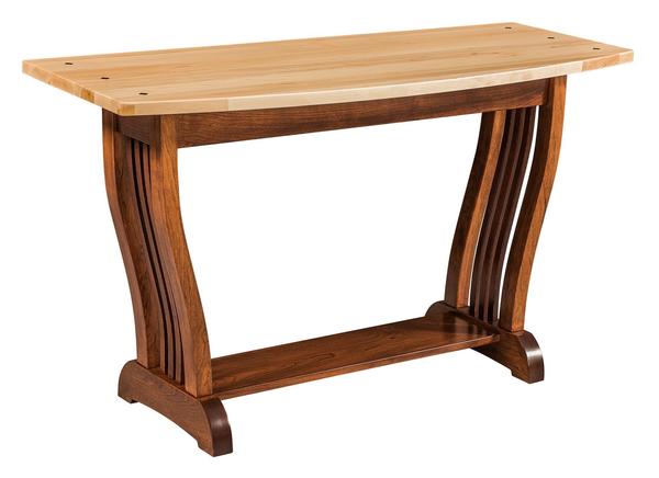 Amish Clic Royal Mission Sofa Table Amish Regal Mission Sofa Table