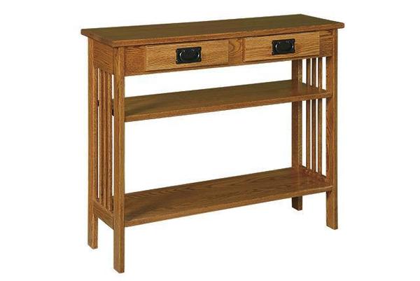 arts and crafts hall table