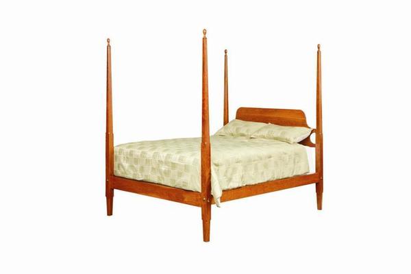 Early American Pencil Post Shaker Bed From Dutchcrafters Amish Ask Us A Question Amish Early American