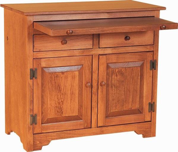 Country Style Microwave Stand By Dutchcrafters Amish Furniture Amish Pine Kitchen Microwave Stand With Serving Pullout