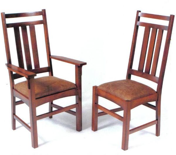 Prairie Mission Dining Chair From Dutchcrafters Amish Furniture Amish Prairie Mission Dining Chair