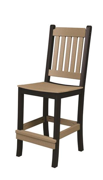 Berlin Gardens Outdoor Mission Style Poly Counter Side Chair From Ask Us A Question Berlin Gardens Mission Style Poly Counter Side Chair