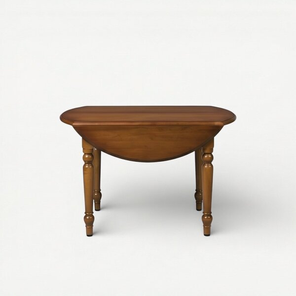 Round Hamel Dropleaf Extension Dining Room Table