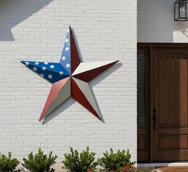 Extra Jumbo Patriotic Barn Star
