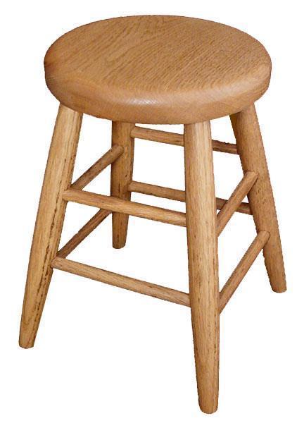 Oak Wood Mini Bar Stool From Dutchcrafters Amish Furniture Amish Oak Wood Mini Bar Stool