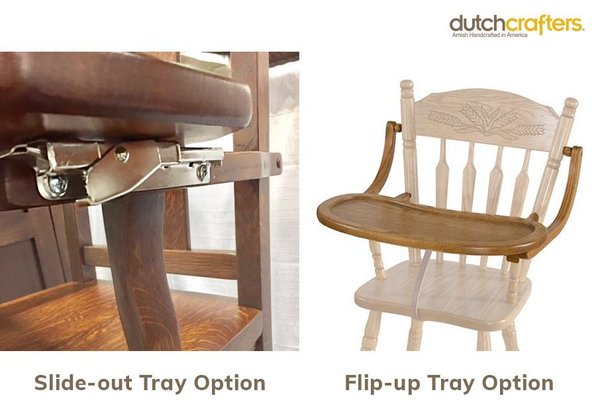 classic wooden high chair