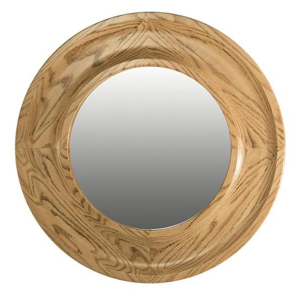 Amish Hardwood 30 Round Mirrorfrom Dutchcrafters Furniture Amish Hardwood 30 Round Mirror