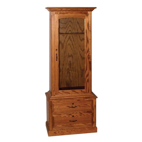 Solid Wood Rocky Mountain 6-Gun Storage Cabinet