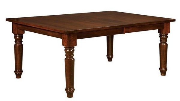 Buckingham Solid Wood Turned Leg Dining Table