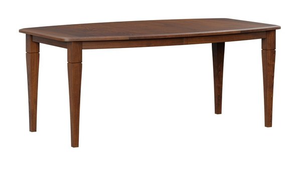 Amish Solid Wood Huntington Dining Room Leg Table