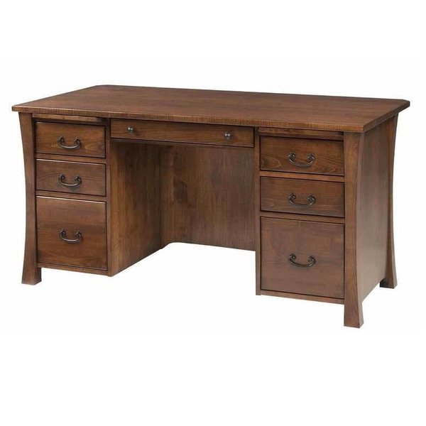 Amish Cedar Creek Executive Desk