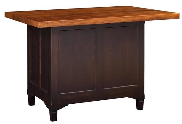 Lexington Two Door Kitchen Island From Dutchcrafters Amish Furniture