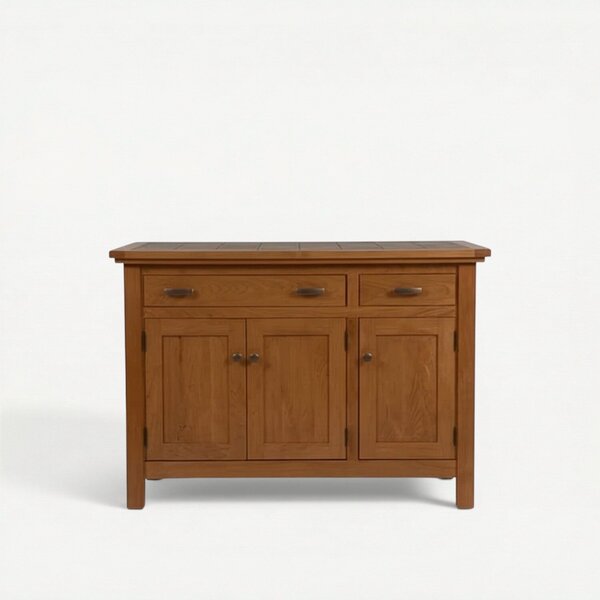 Solid Wood Customizable Mission 48" Freestanding Kitchen Island