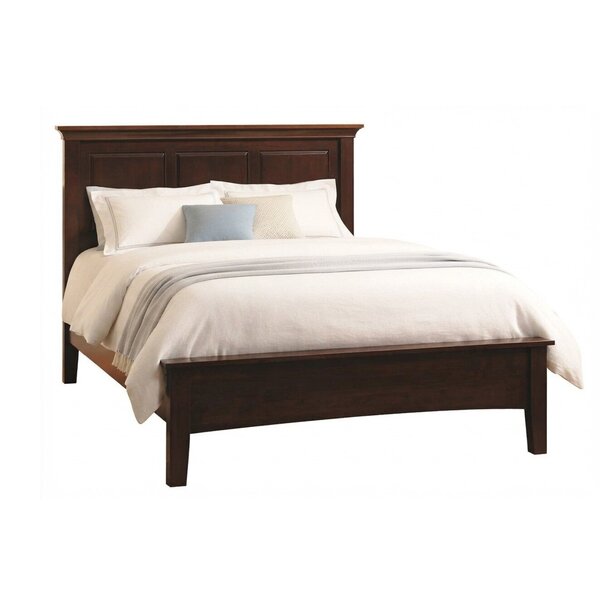 Pothos Hardwood Panel Bed