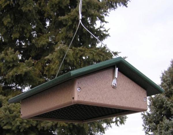 Poly Large Upside Down Suet Bird Feeder From Dutchcrafters Amish