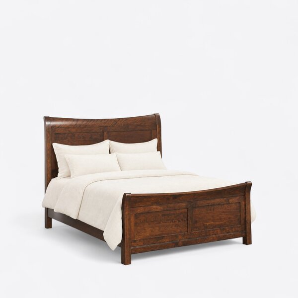 Transitional Sleigh Bed