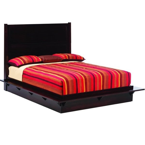 Platform Bed Headboard from DutchCrafters Amish Furniture