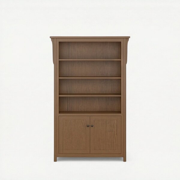 Crafted Churchill Custom Solid Wood Bookcase