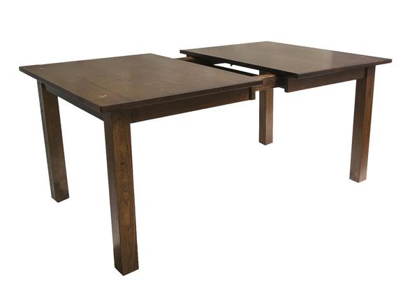 Renwick Dining Table With Two Leaves From Dutchcrafters Amish Renwick Dining Table With Two Leaves