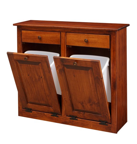 Pid 63761 Amish Double Trashcan Cabinet  10 