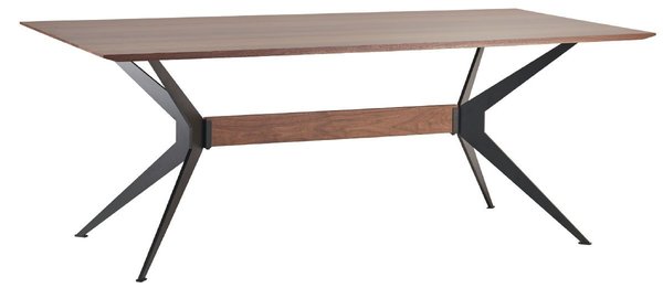 Amish Abingdon Contemporary Trestle Dining Table