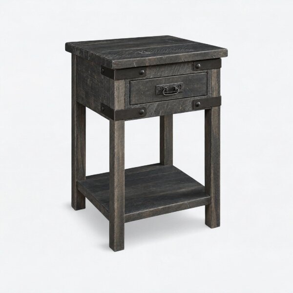 Ironwood 1-Drawer Open Nightstand