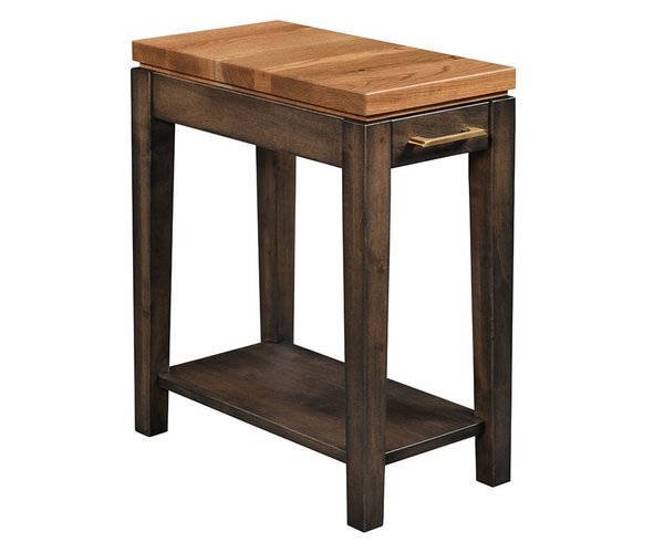 Amish Sage Shaker Chairside Table