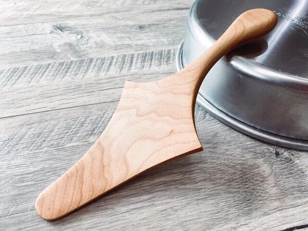 Handcrafted Wooden Pie Server In-Stock