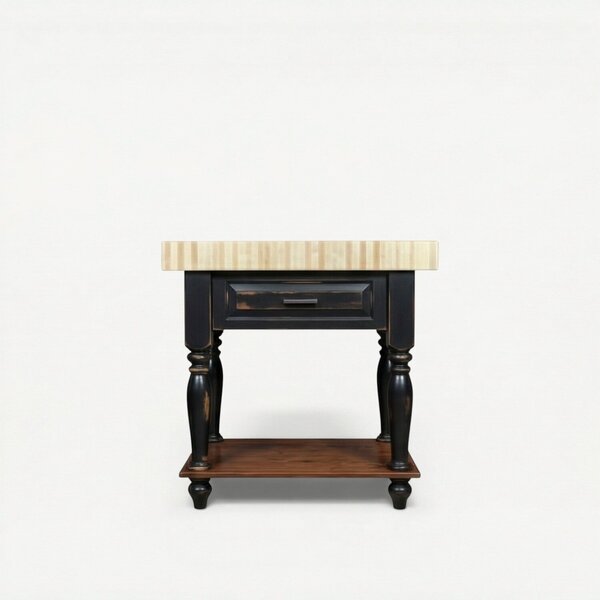 36" Freestanding Open Kitchen Island