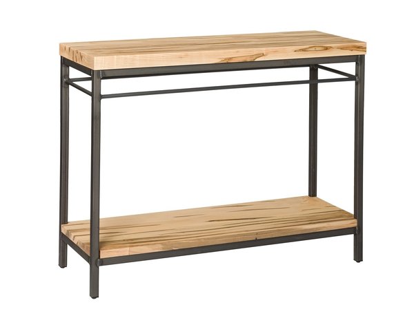 Amish Luray industrial Console Table