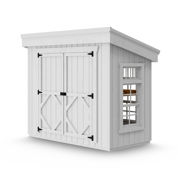 Wood Petite Greenhouse Panelized Kit