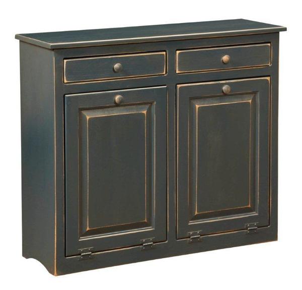 Pine Two Bin Tilt Out Laundry Hamper Cabinet Eco Friendly Digs Two Bin Tilt Out Laundry Hamper Cabinet, Laundry Cabinet With Hamper